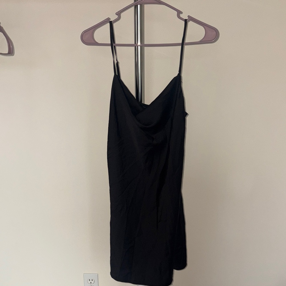 Forever 21 Black Slip Dress